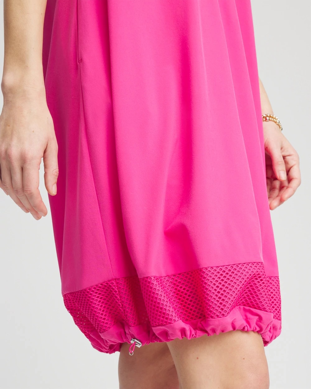 Chico's Women | Zenergy® UPF Mesh-Trim Bungee Dress CRUSHED BERRIES