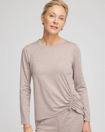 Chico's Women | Zenergy® Cloud Asymmetrical Top ROCKY MOUNTAIN