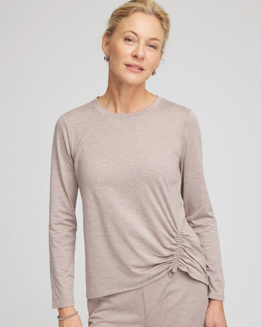 Chico's Women | Zenergy® Cloud Asymmetrical Top ROCKY MOUNTAIN