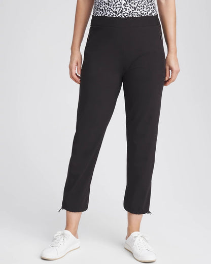 Chico's Women | Zenergy® UPF Bungee Crop BLACK