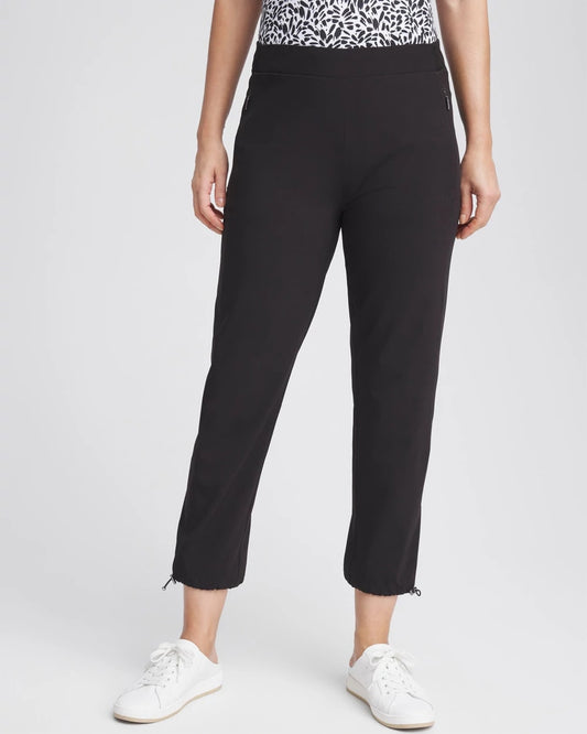 Chico's Women | Zenergy® UPF Bungee Crop BLACK