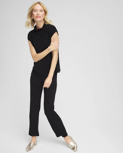 Chico's Women | Travelers™ Mockneck Top TRAVELERS BLACK