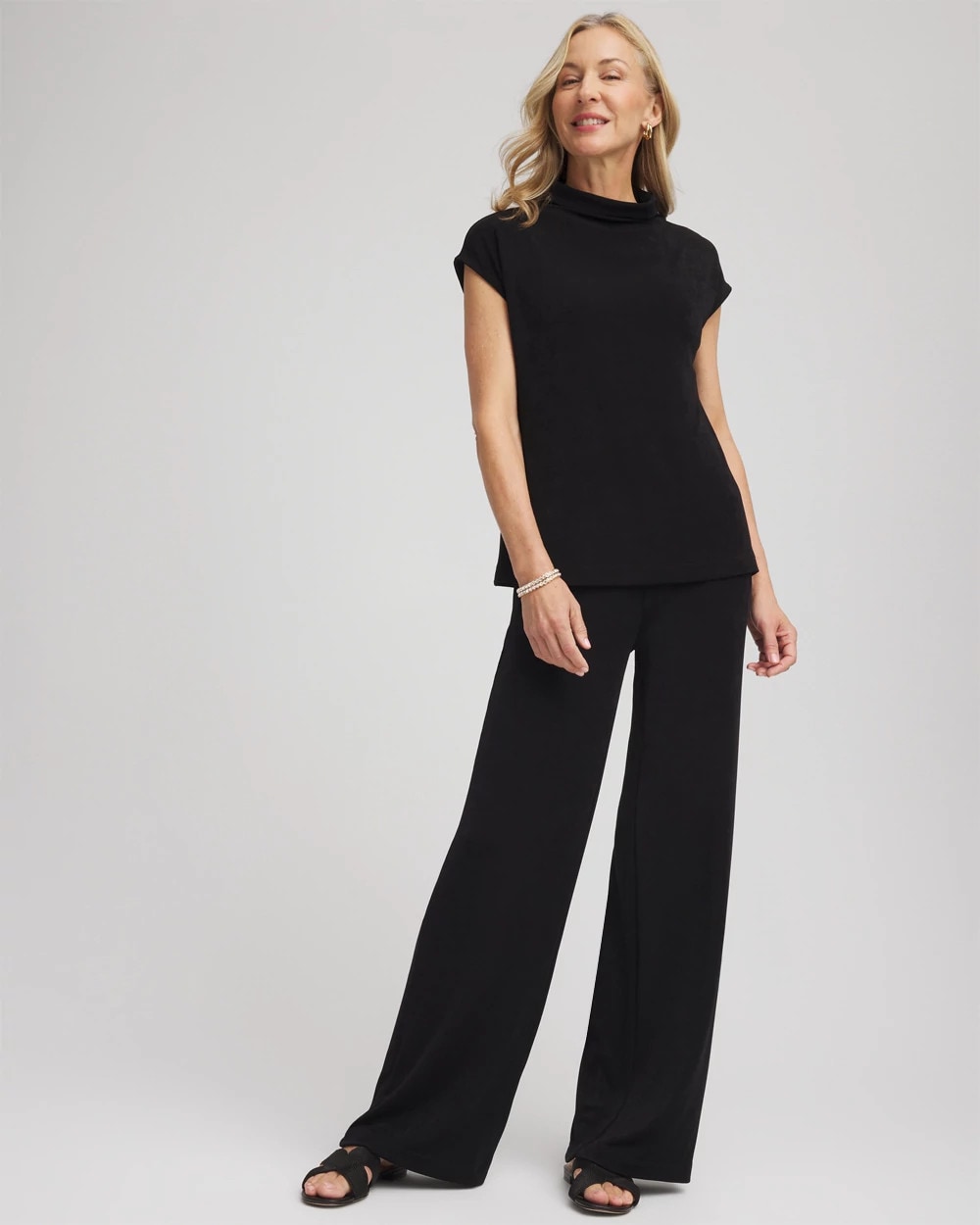 Chico's Women | Travelers™ Wide-Leg Pocket Pants TRAVELERS BLACK