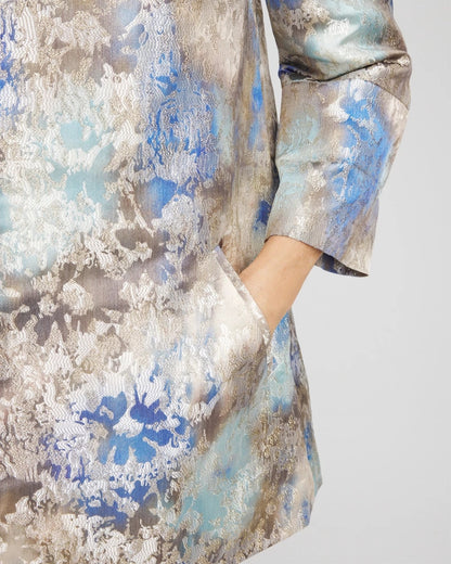 Chico's Women | Travelers™ Collection Watercolor Jacquard Jacket WALNUT