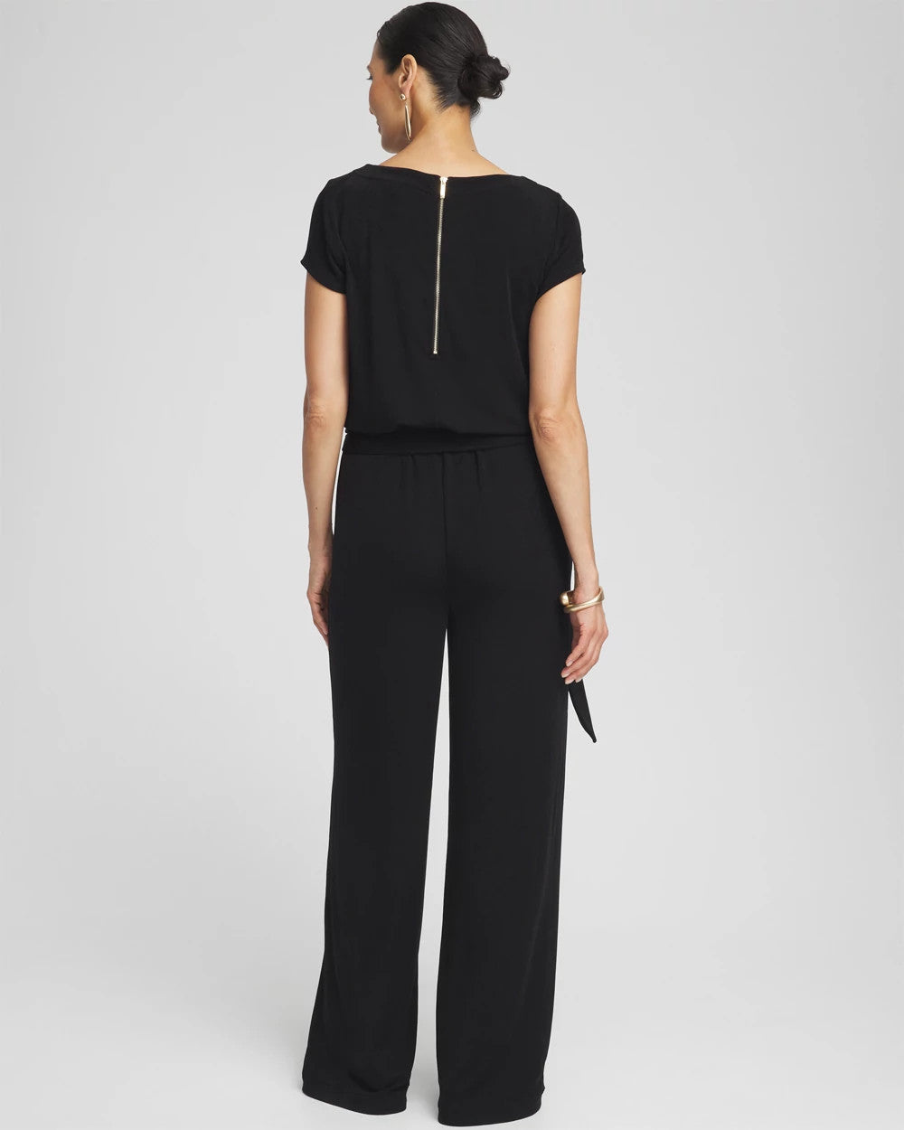 Chico's Women | Travelers™ Cap Sleeve Jumpsuit TRAVELERS BLACK