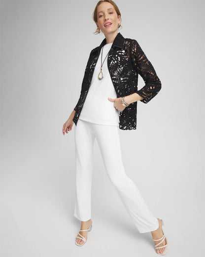 Chico's Women | Travelers™ No Tummy Lined Pants TRAVELERS WINTER DRIFT