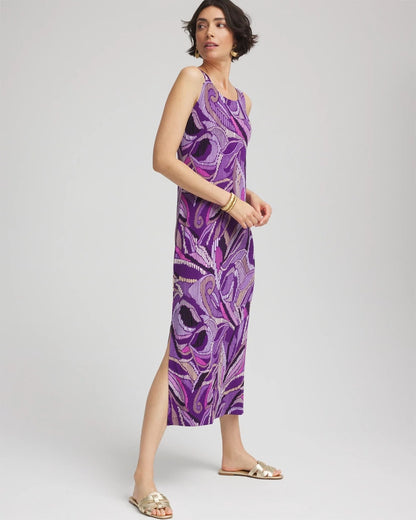 Chico's Women | Travelers™ Rio Convertible Maxi Dress VIOLET AURA