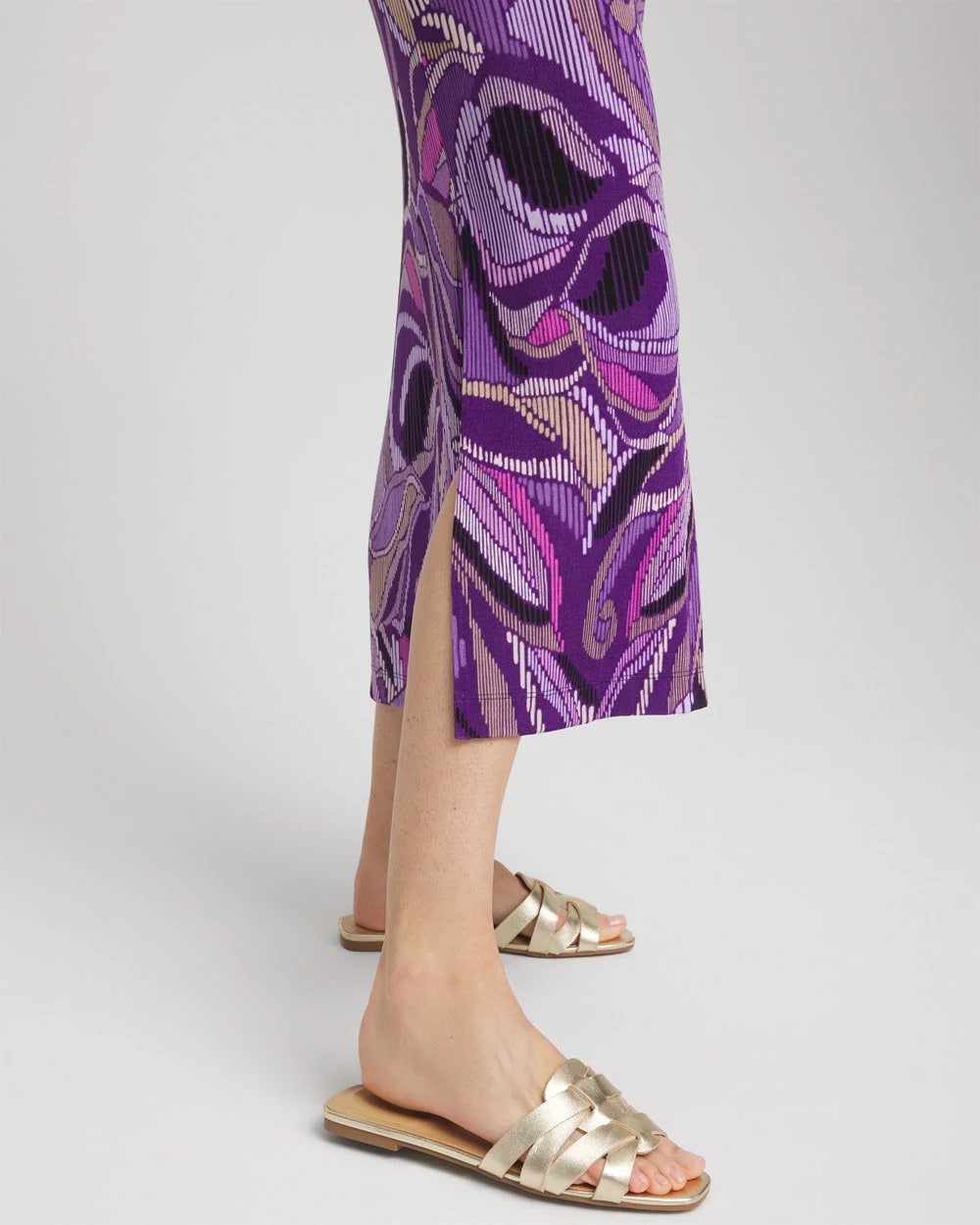 Chico's Women | Travelers™ Rio Convertible Maxi Dress VIOLET AURA