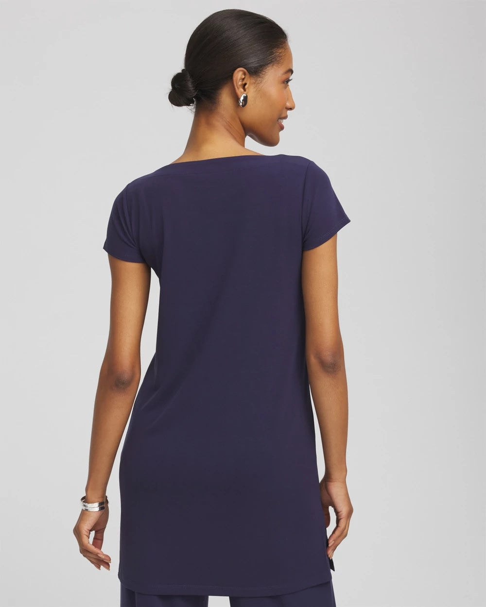Chico's Women | Travelers™ Knit Tunic PASSPORT BLUE