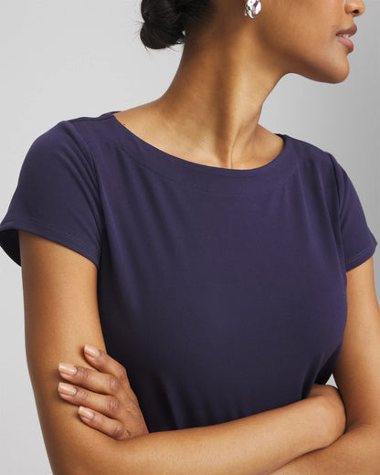 Chico's Women | Travelers™ Knit Tunic PASSPORT BLUE