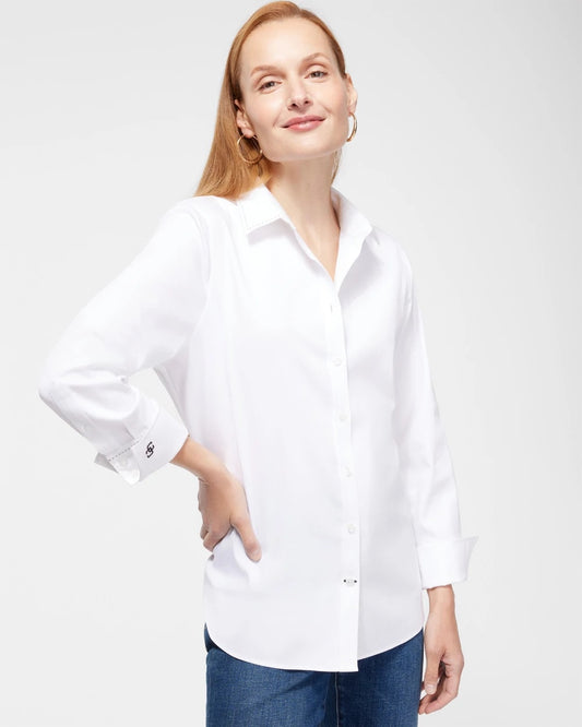 Chico's Women | No-Iron™ Stretch Shirt OPTIC WHITE