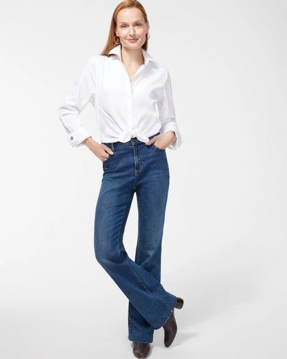 Chico's Women | No-Iron™ Stretch Shirt OPTIC WHITE