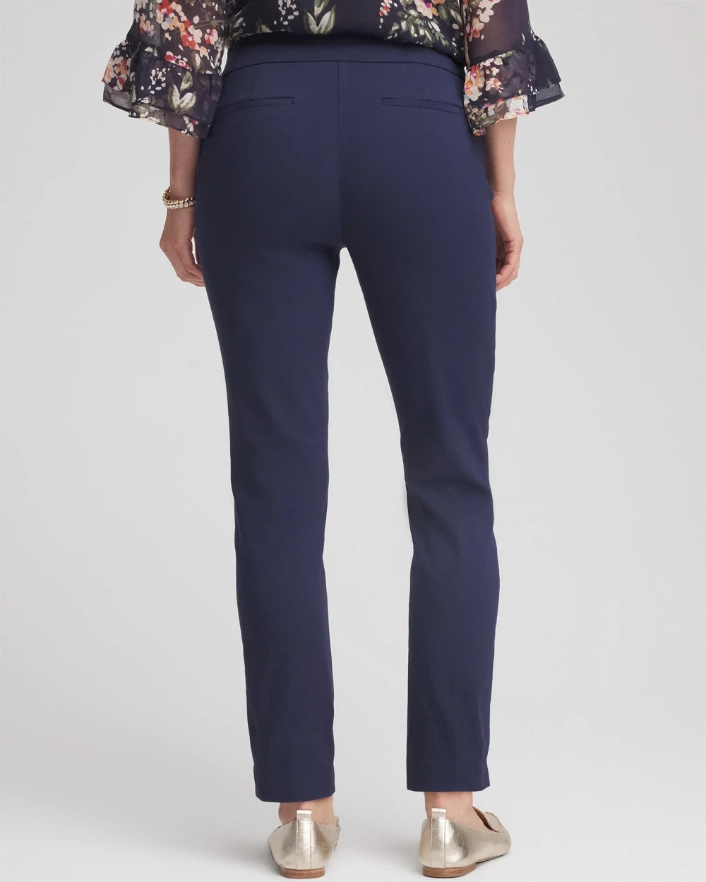 Chico's Women | Brigitte™ Slim Pull-On Ankle Pants PASSPORT BLUE