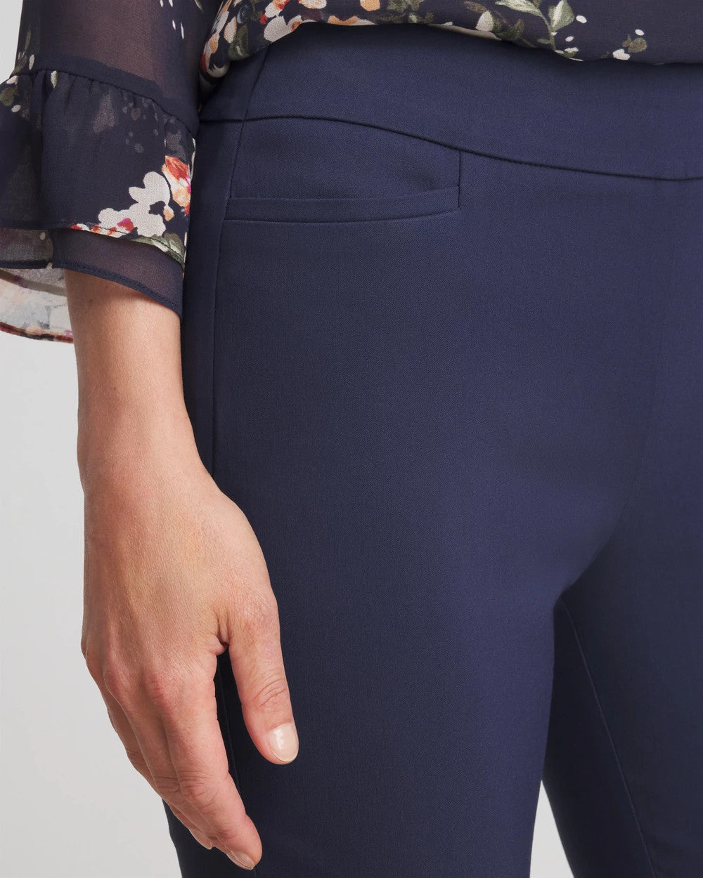 Chico's Women | Brigitte™ Slim Pull-On Ankle Pants PASSPORT BLUE