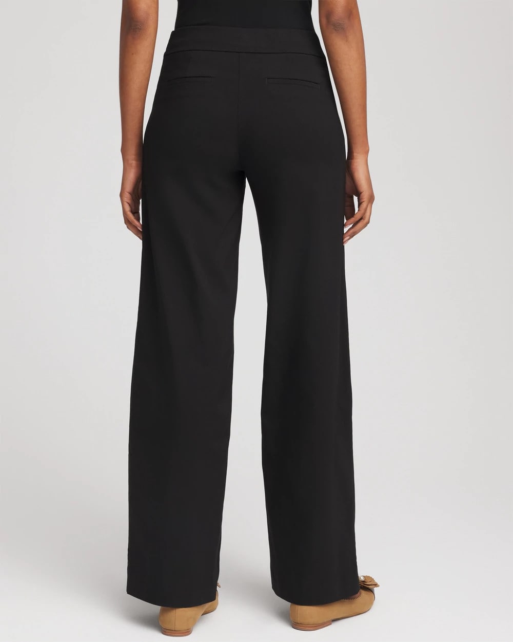 Chico's Women | Brigitte™ Slim Wide-Leg Pants BLACK