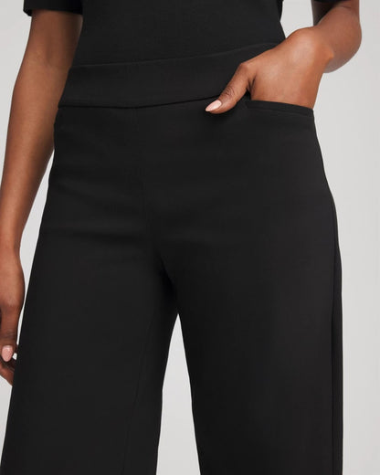 Chico's Women | Brigitte™ Slim Wide-Leg Pants BLACK