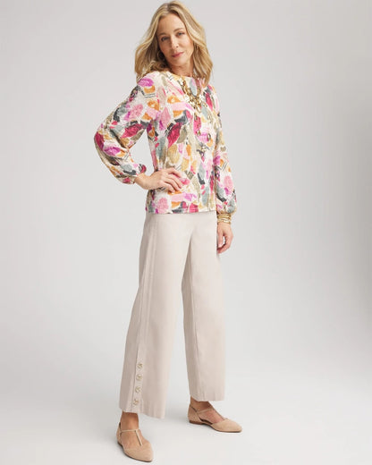 Chico's Women | Brigitte™ Cropped Wide-Leg Pants SMOKEY TAUPE