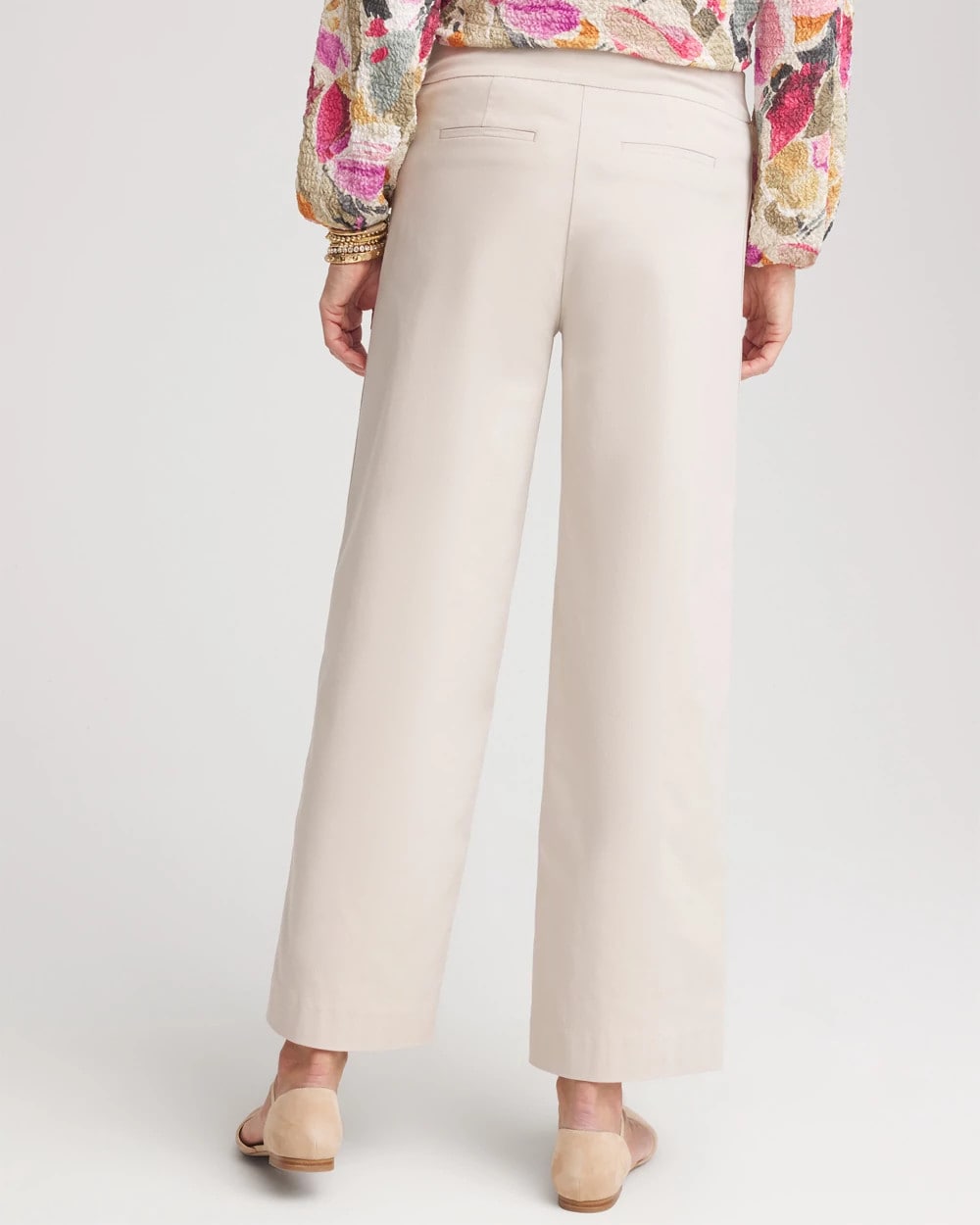 Chico's Women | Brigitte™ Cropped Wide-Leg Pants SMOKEY TAUPE