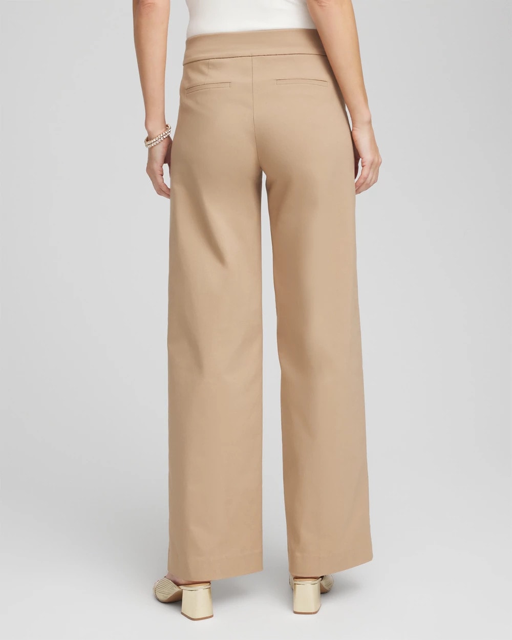 Chico's Women | Brigitte™ Slim Wide-Leg Pants CATTAIL BROWN