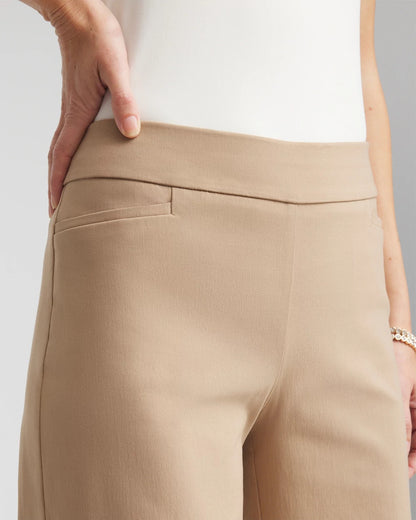 Chico's Women | Brigitte™ Slim Wide-Leg Pants CATTAIL BROWN
