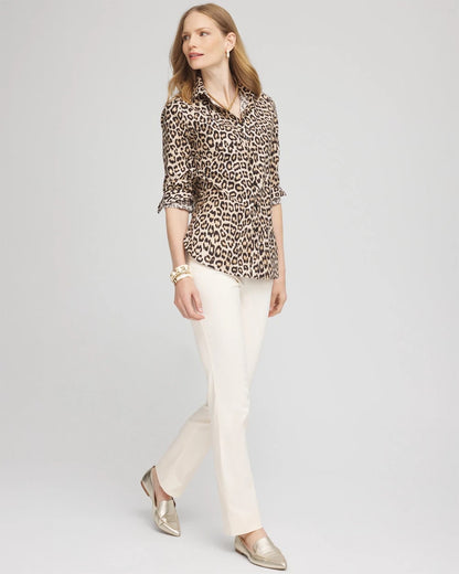 Chico's Women | Petite Brigitte™ Slim Pull-On Pants ENGLISH CREAM