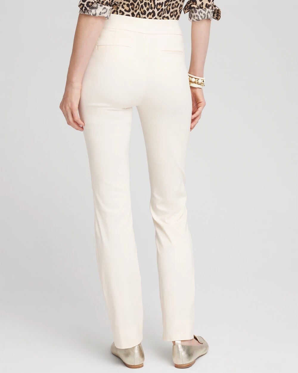 Chico's Women | Petite Brigitte™ Slim Pull-On Pants ENGLISH CREAM