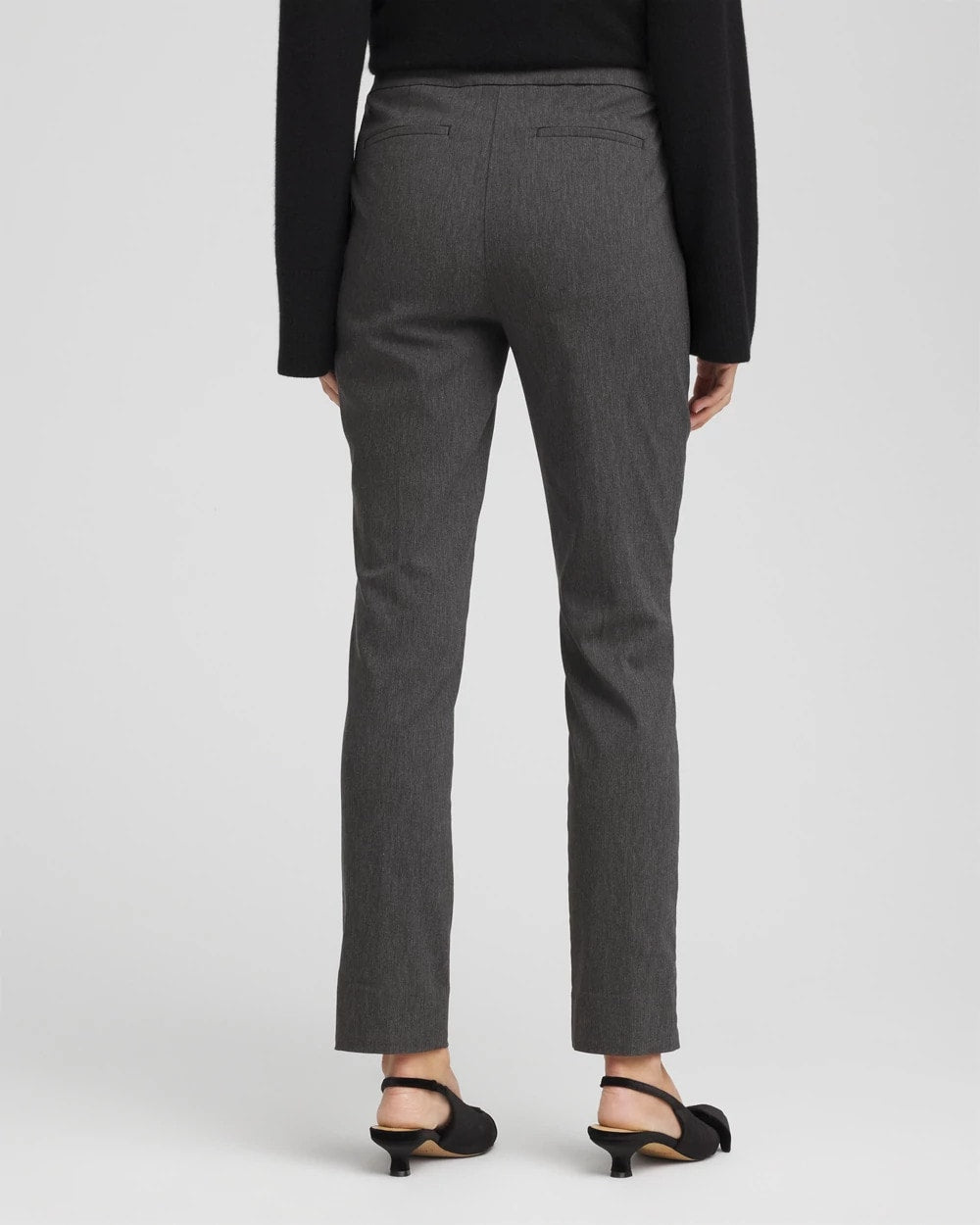 Chico's Women | Brigitte™ Slim Ankle Pants GRAPHITE HEATHER GRAY