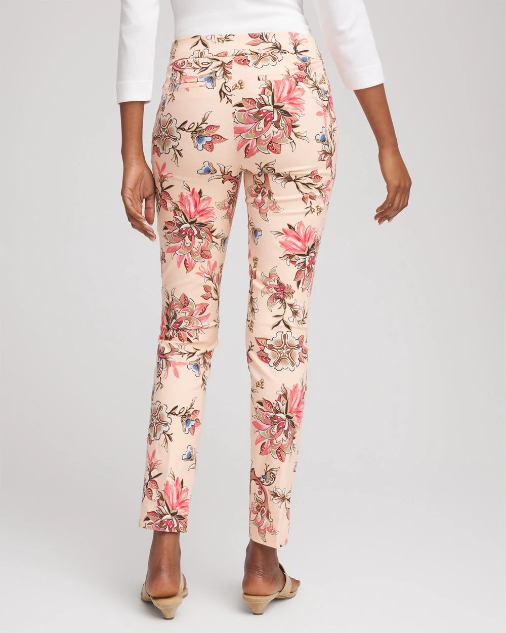 Chico's Women | Brigitte™ Pull-On Slim Ankle Pants BLUSHED