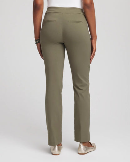 Chico's Women | Brigitte™ Slim Full-Length Pants NETTLE LEAF