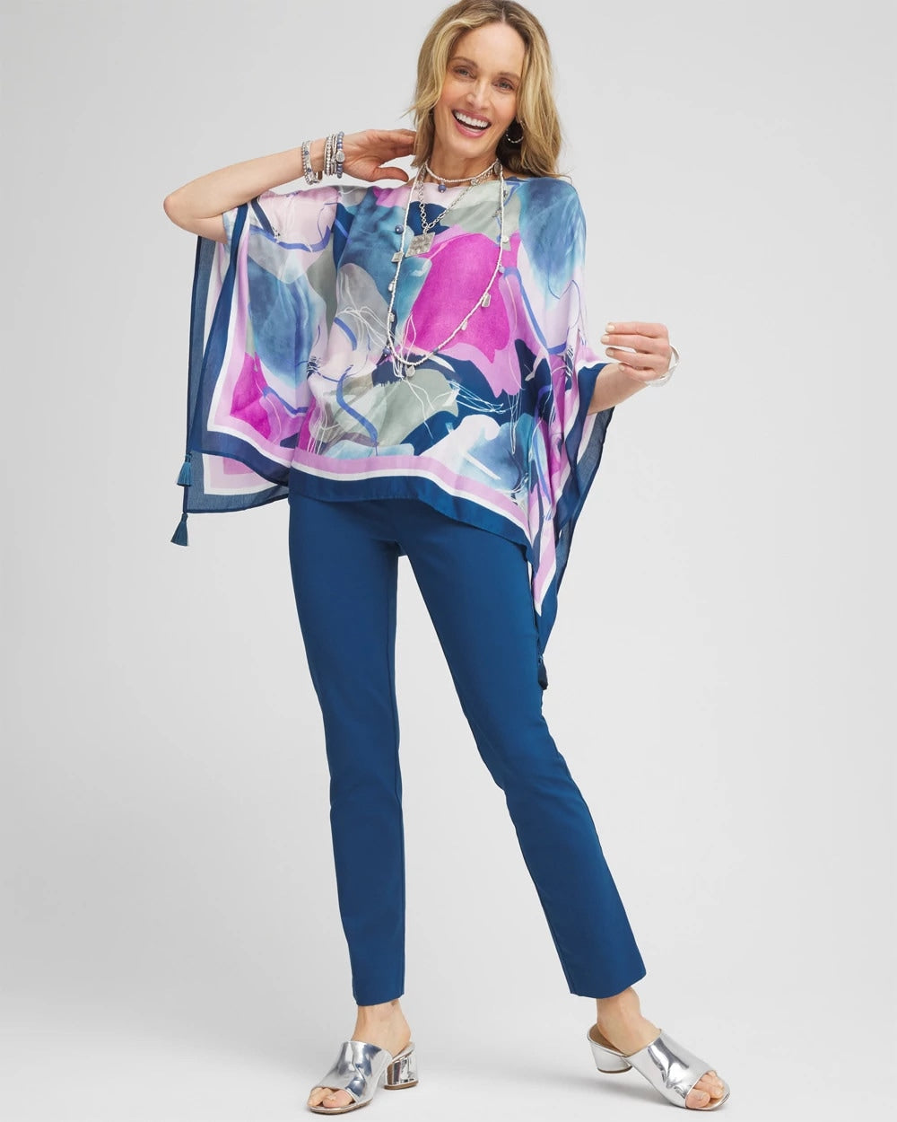 Chico's Women | Brigitte™ Pull-On Slim Ankle Pants SEAPORT