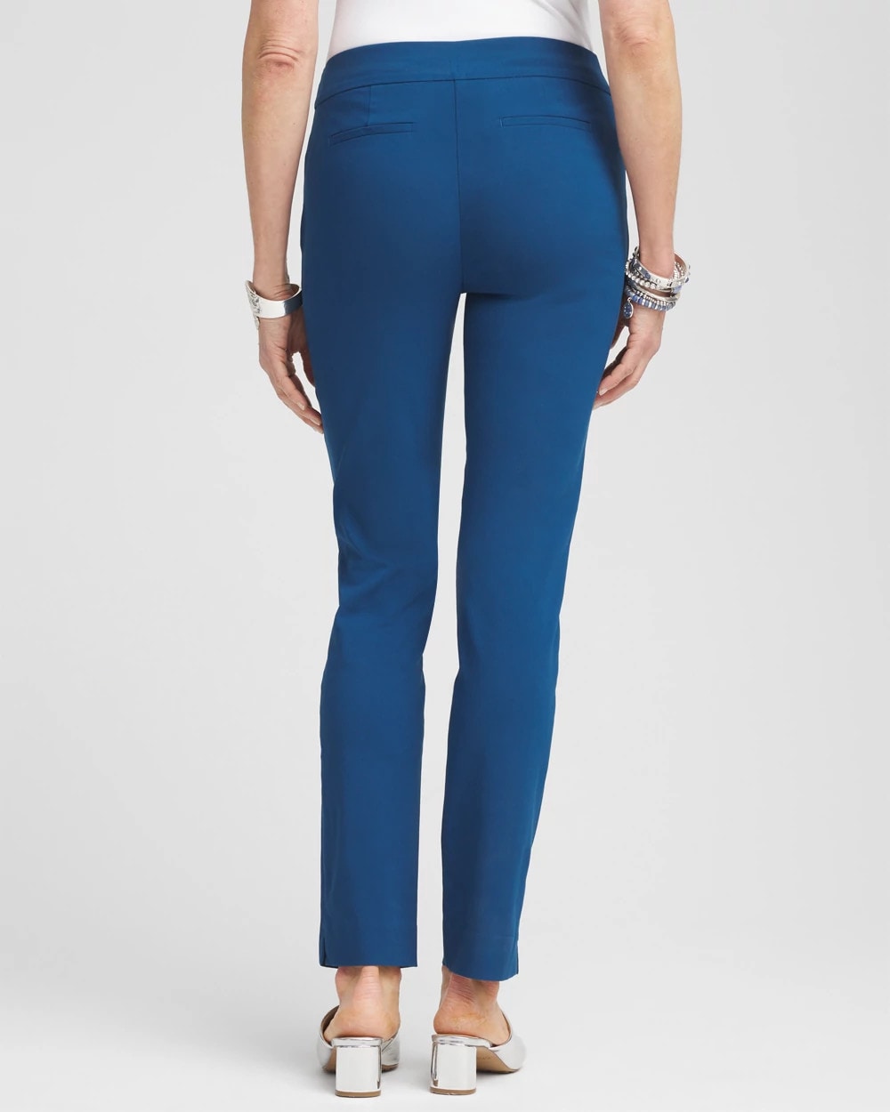 Chico's Women | Brigitte™ Pull-On Slim Ankle Pants SEAPORT