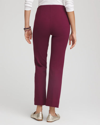 Chico's Women | Juliet Straight Ankle Pants DEEP CHIANTI