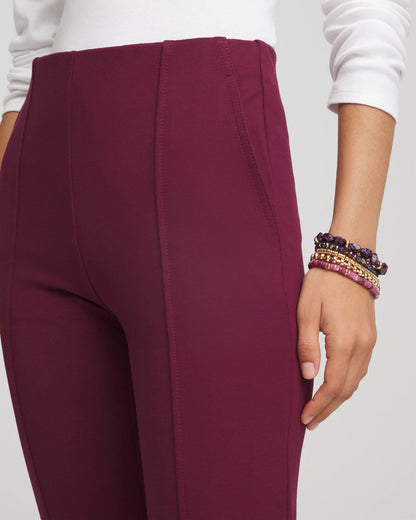 Chico's Women | Juliet Straight Ankle Pants DEEP CHIANTI