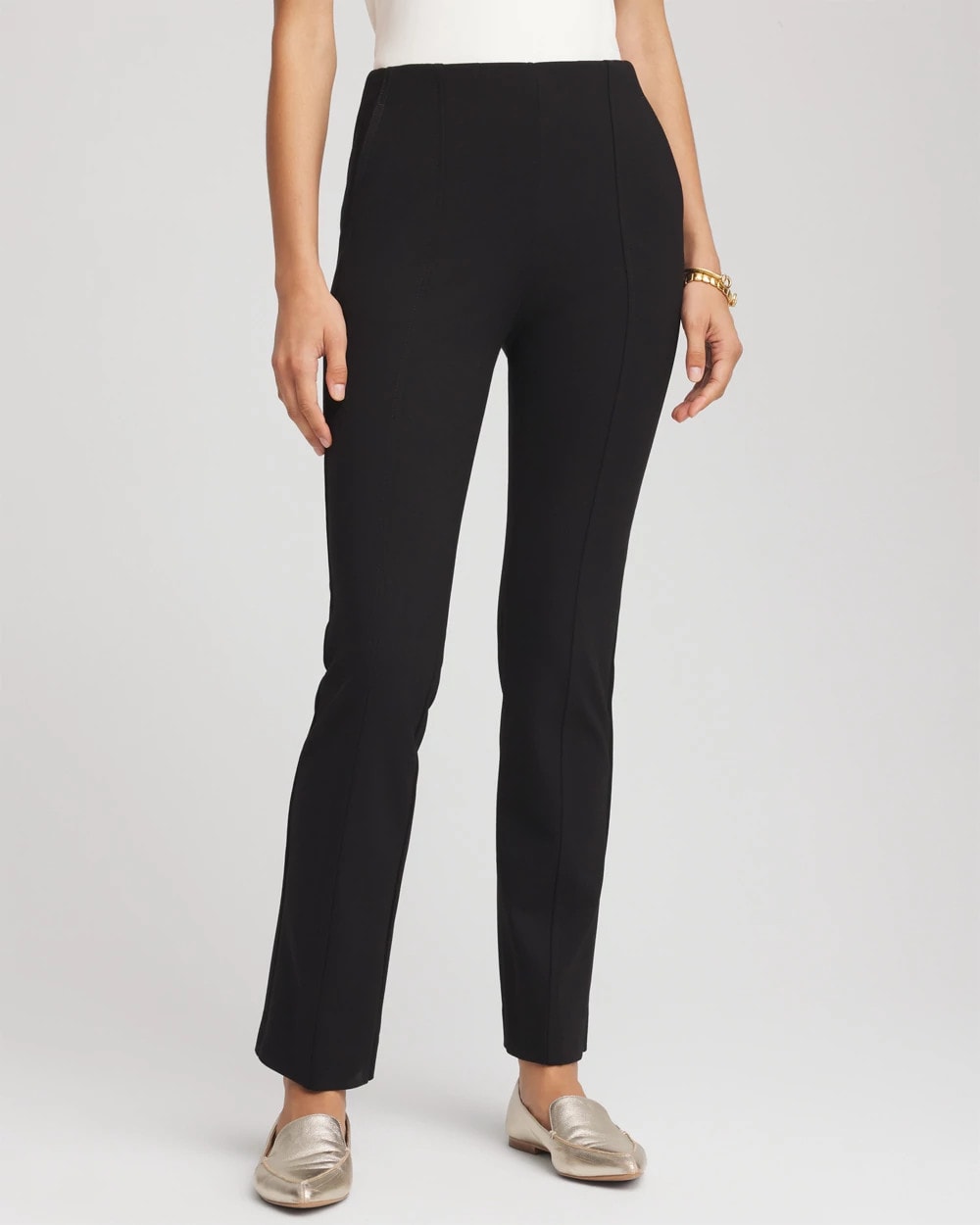 Chico's Women | Juliet Straight Ankle Pants BLACK