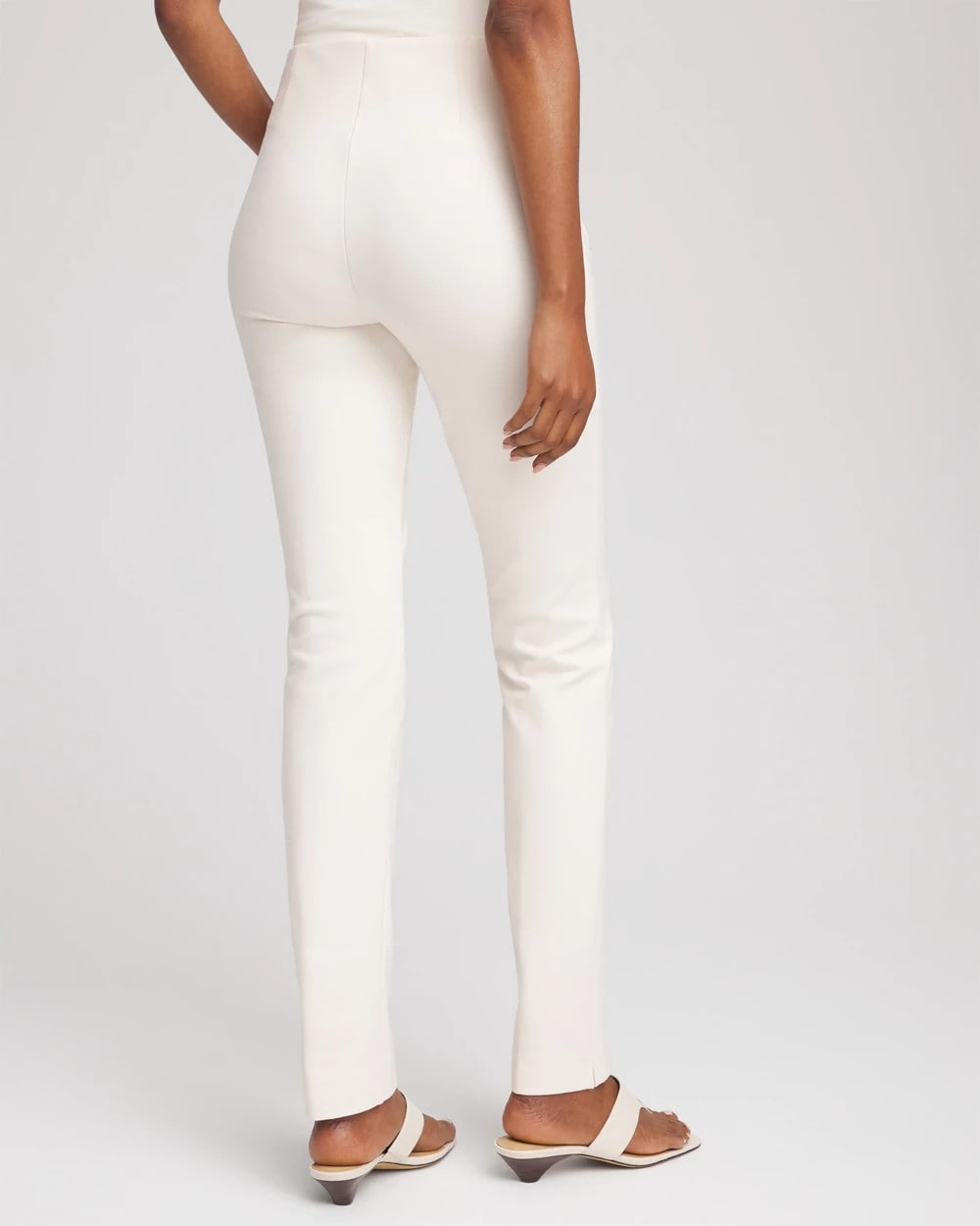 Chico's Women | Juliet Slim Trim Detail Pants ENGLISH CREAM