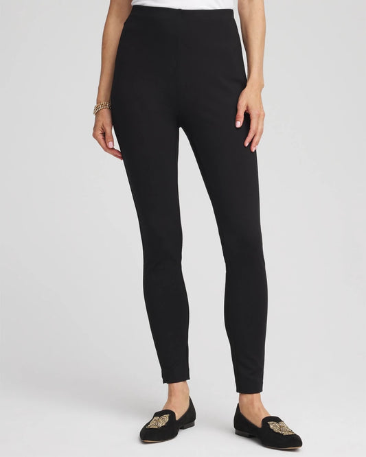 Chico's Women | Juliet Slim Zip-Ankle Leggings BLACK