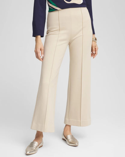 Chico's Women | Lightweight Juliet Kick Flare Pants WILD TRUFFLE