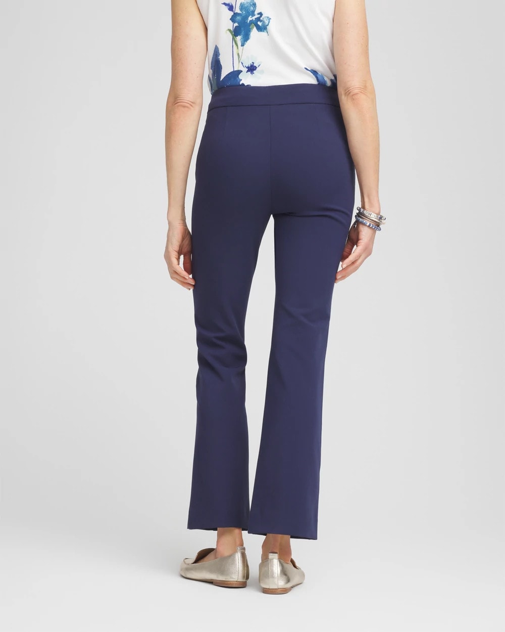 Chico's Women | Lightweight Juliet Kick Flare Pants PASSPORT BLUE