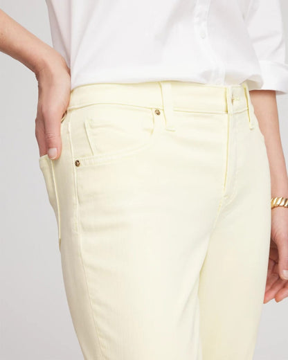 Chico's Women | Girlfriend Cropped Jeans PANNA COTTA