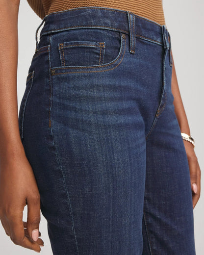 Chico's Women | Girlfriend Slim Full-Length Jeans DARK SAPPHIRE INDIGO