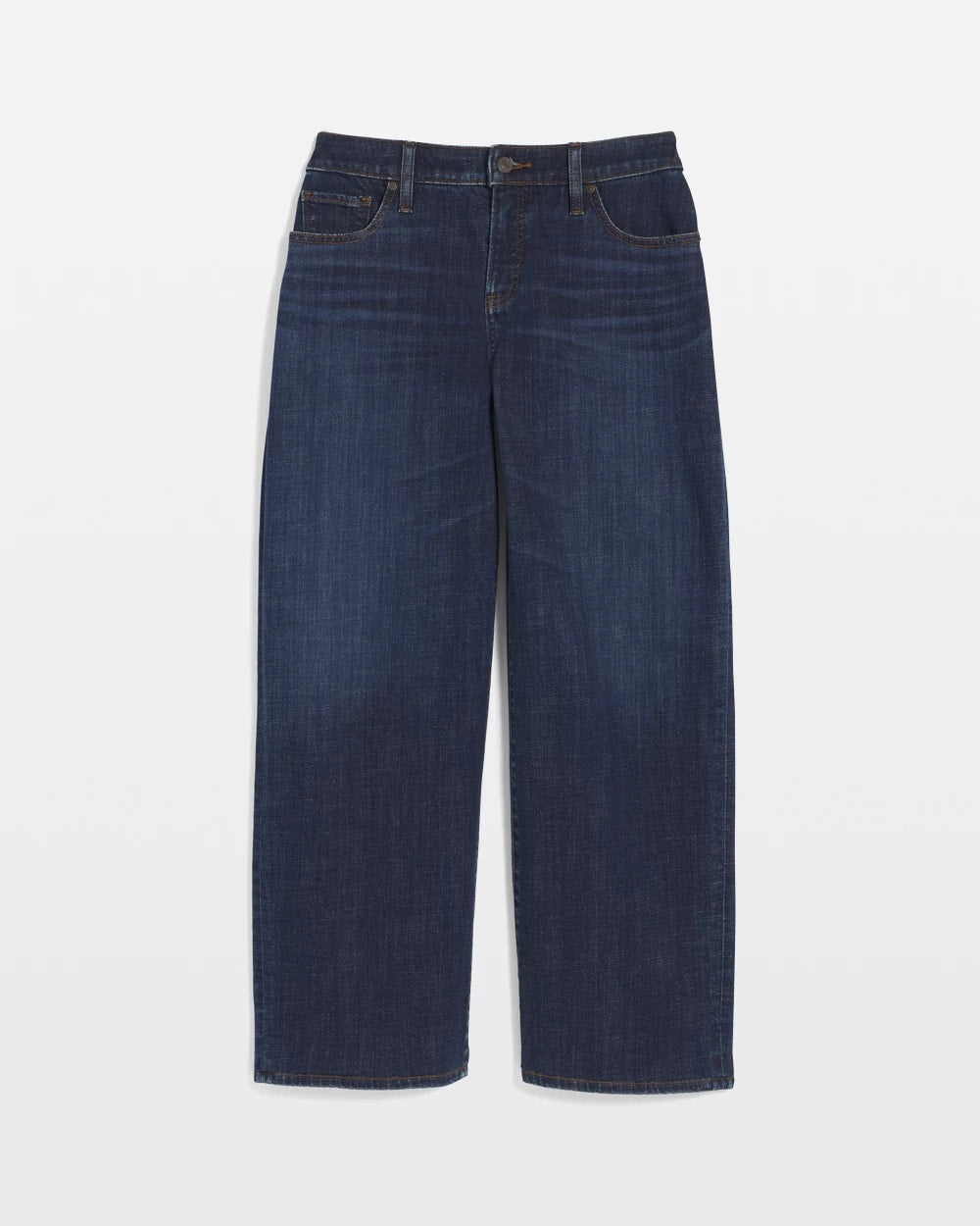 Chico's Women | Girlfriend Cropped Wide-Leg Jean DARK SAPPHIRE INDIGO