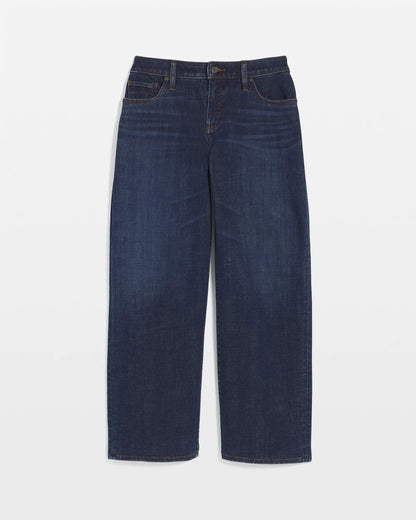 Chico's Women | Girlfriend Cropped Wide-Leg Jean DARK SAPPHIRE INDIGO