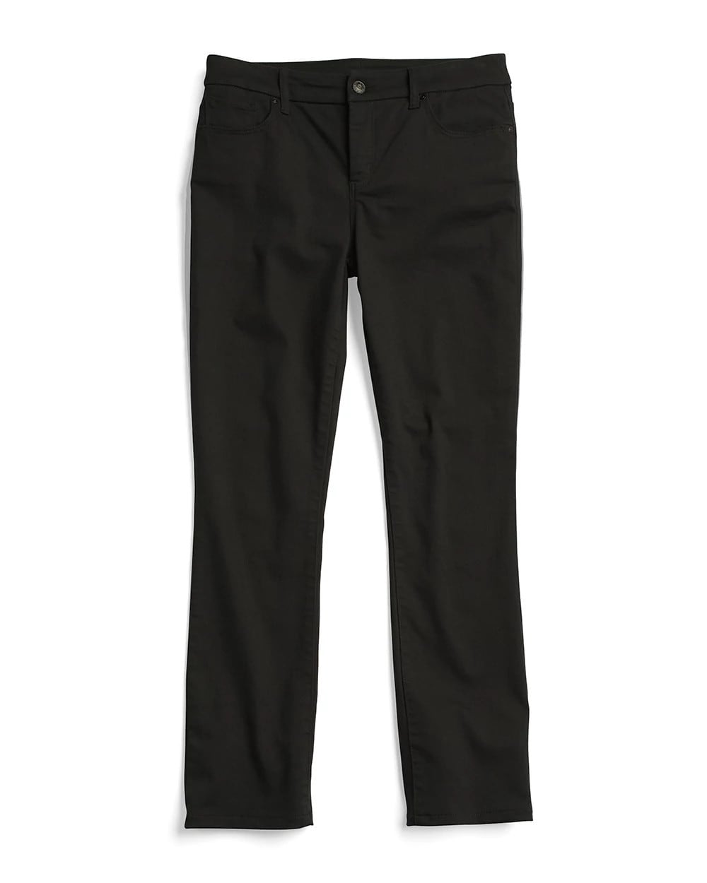 Chico's Women | Girlfriend Slim Straight Jeans BLACK