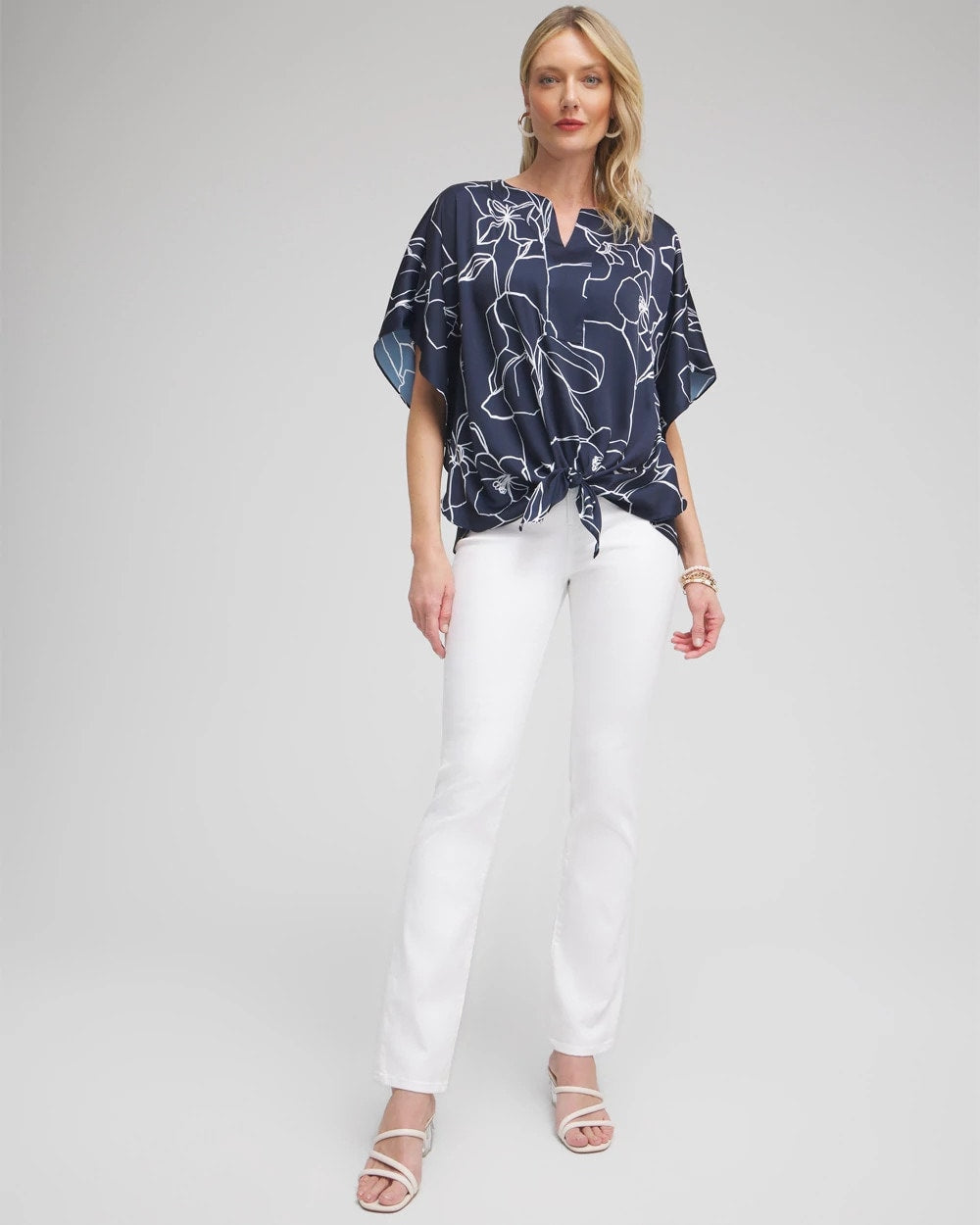 Chico's Women | No Stain Girlfriend Jeans ALABASTER