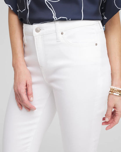 Chico's Women | No Stain Girlfriend Jeans ALABASTER