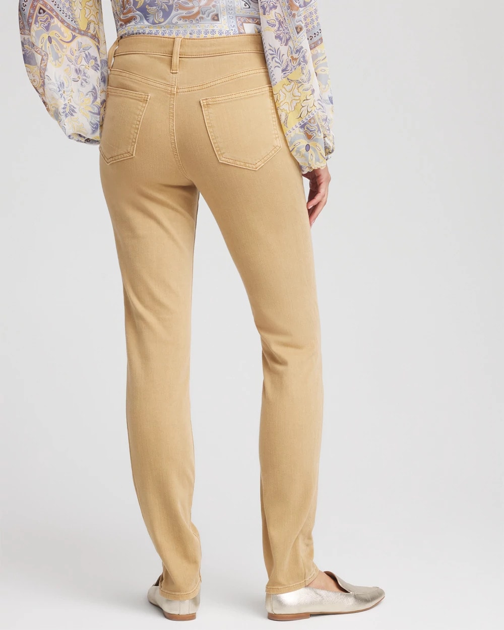 Chico's Women | Girlfriend Slim Ankle Jeans CAFE AROMA