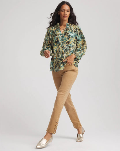 Chico's Women | Girlfriend Slim Ankle Jeans CARAMEL APPLE