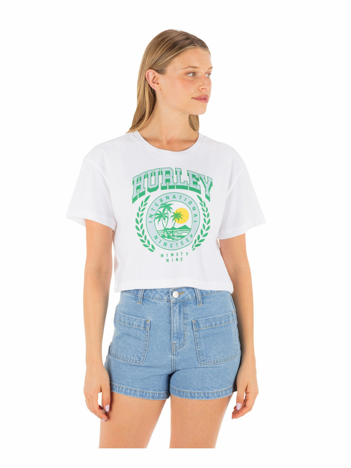 Academy Boxy Crop Tee
