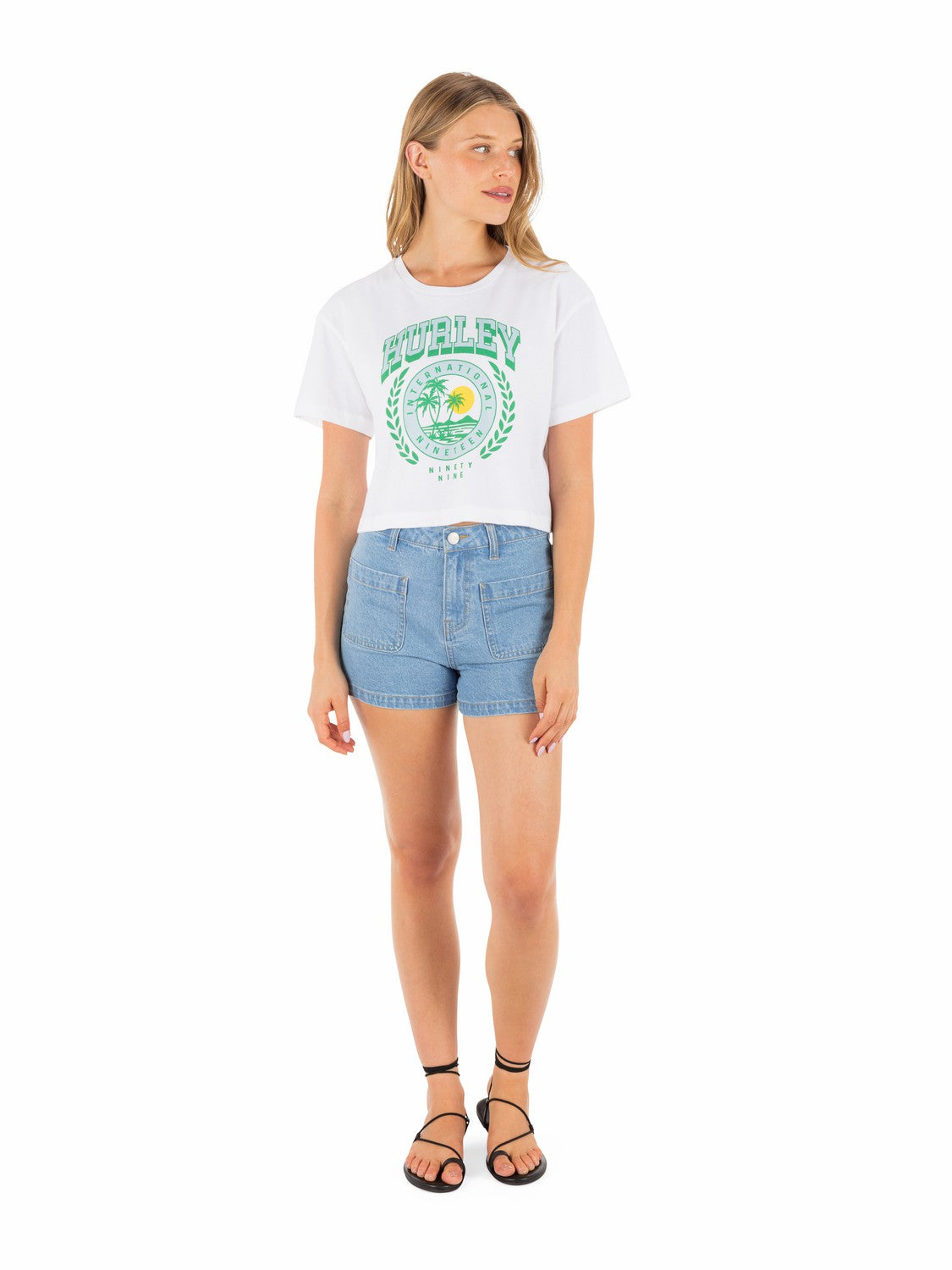 Academy Boxy Crop Tee