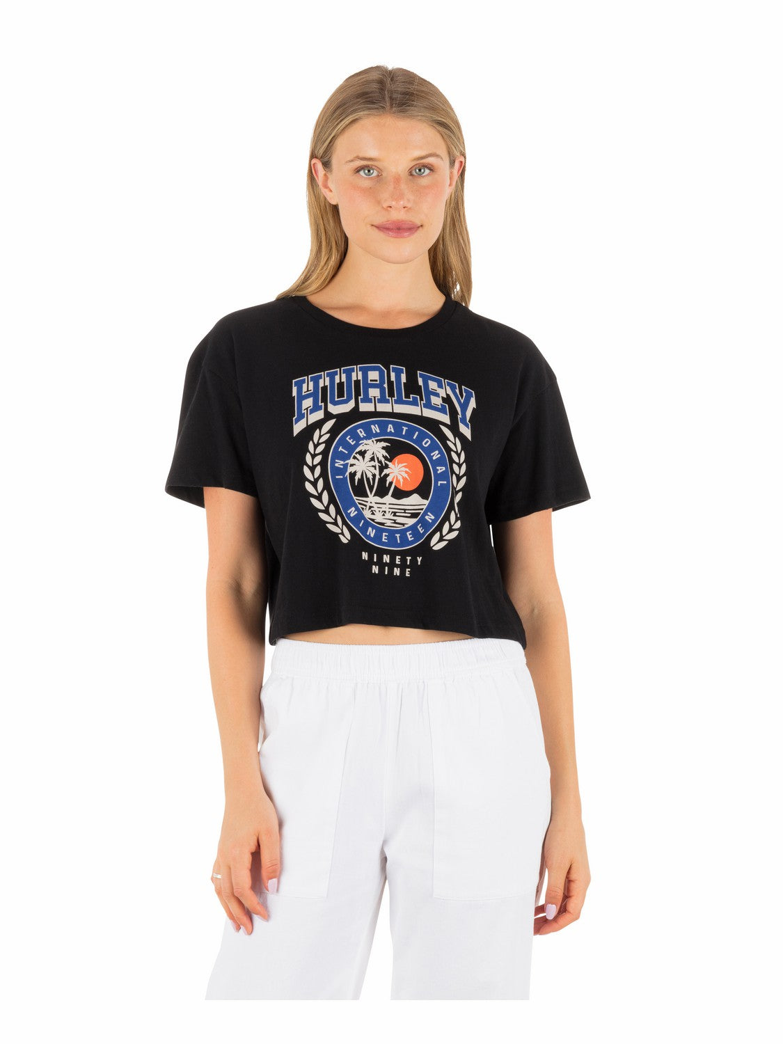 Academy Boxy Crop Tee